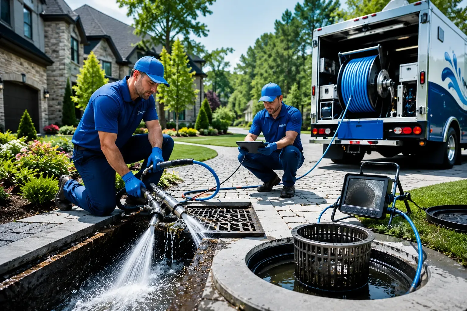 Local outdoor drain cleaning professionals in Poplar, WI