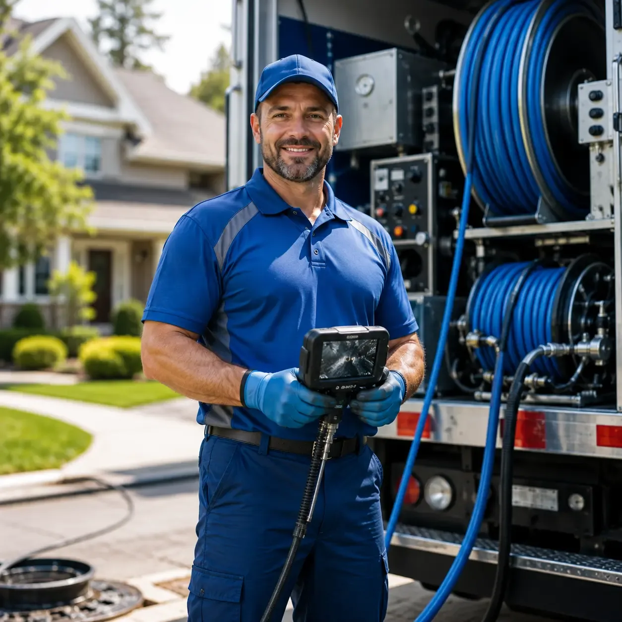 Local outdoor drain cleaning specialists in Poplar, WI